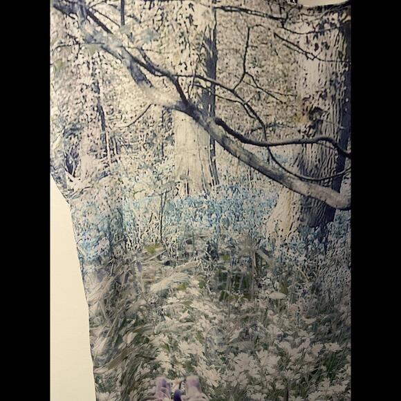 NEXT Printed Blouse, with pleated back - Picture 2 of 5